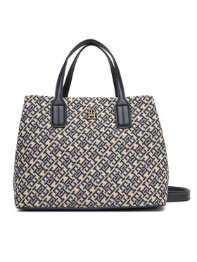 Tommy Hilfiger Tommy Hilfiger Сумка Th Jacquard Satchel AW0AW17444 Cиній