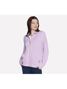 Skechers Skechers Bluza W3JA261-BKMT Fioletowy Regular Fit