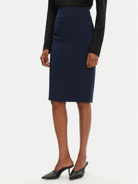 Rinascimento Rinascimento Pouzdrová sukně CFC0122808003 Tmavomodrá Regular Fit