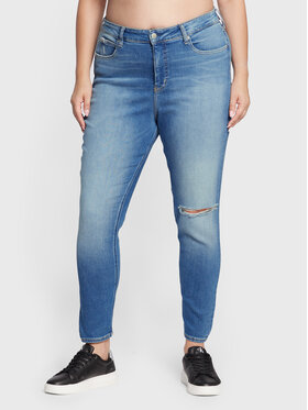 Calvin Klein Jeans Plus Džinsi J20J218609 Zils Skinny Fit
