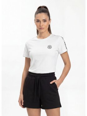 PITBULL PITBULL T-Shirt TITCH Biały Regular Fit