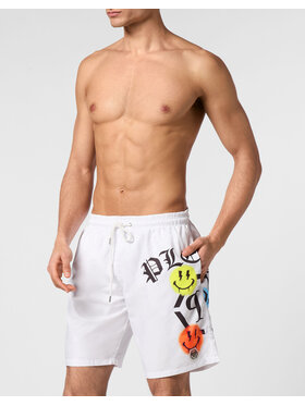 PHILIPP PLEIN PHILIPP PLEIN Kąpielówki 9303 Biały