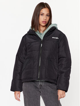 Wrangler Wrangler Bunda pro přechodné období Western 112342700 Černá Regular Fit