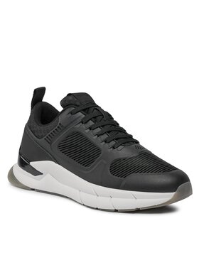 Calvin Klein Tenisice Lace Up Runner - Caged HW0HW01996 Crna