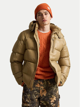 Polo Ralph Lauren Polo Ralph Lauren Vatovaná bunda 710968281501 Tmavě béžová Regular Fit