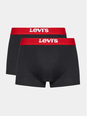 Levi's® Levi's® Σετ μποξεράκια 2 τμχ. 37149-0829 Μαύρο