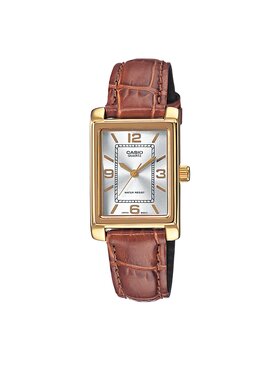 Casio Casio Ročna ura Classic LTP-1234PGL-7AEG Rjava