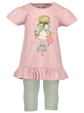 Blue Seven Blue Seven Комплект туника и клин 914517 X Розов Regular Fit