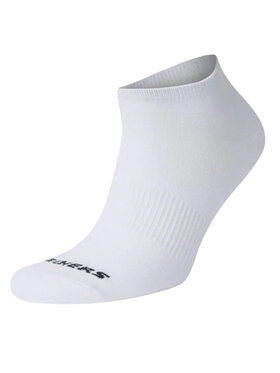 Skechers Skechers Skarpety krótkie 6pk Core Lowcut Md Socks Biały