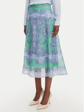 Hale Bob Hale Bob Fustă midi with silk Winslow 61LU440A Verde Regular Fit