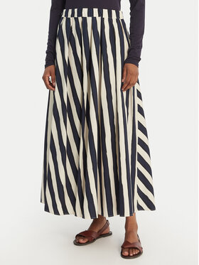 Weekend Max Mara Weekend Max Mara Midi sukně Duomo 2615101022 Tmavomodrá Regular Fit