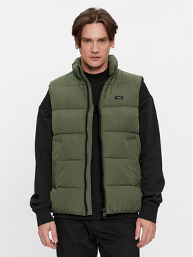 Calvin Klein Calvin Klein Sportski prsluk Crinkle K10K110334 Zelena Regular Fit