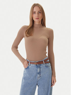 Kontatto Kontatto Svetr 3M0814C Béžová Regular Fit