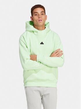 adidas adidas Majica dugih rukava Z.N.E. Premium IR5212 Zelena Loose Fit