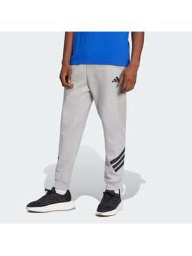 adidas adidas Долнище анцуг Future Icons 3-Stripes JD4867 Сив Regular Fit