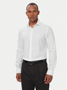 Calvin Klein Calvin Klein Marškiniai LV019EU120 Balta Slim Fit
