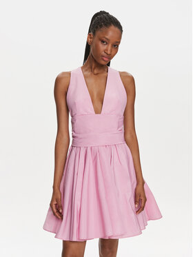 Pinko Pinko Cocktailkleid 102777 Y3LE Rosa Regular Fit