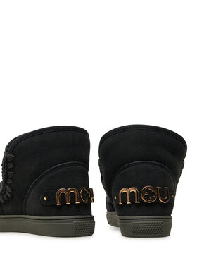 Mou Čizme Za Snijeg Eskimo Sneaker Big Metal Logo FW111008A Crna