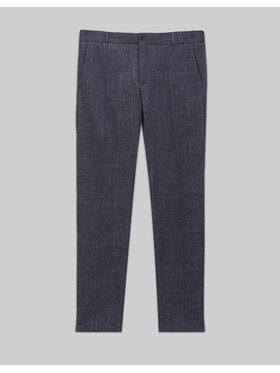 Borgio Borgio Spodnie garniturowe lumarzo Granatowy Slim Fit