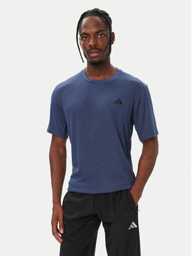 adidas adidas Тениска от техническо трико Workout Essentials KS3806 Тъмносин Regular Fit
