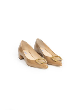 Deni Cler Milano Deni Cler Milano Baleriny T-DC-B323-F2-77-13-1 Beżowy