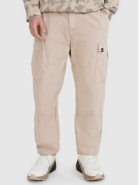 4F 4F Pantaloni di tessuto 4FRSS25TTROM1459-83S Marrone Regular Fit