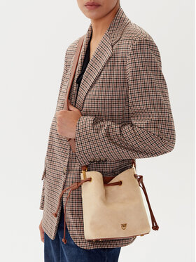 PINKO PINKO Rankinė Secchiello Mini PE 25 PLTT 104303 A2CC Smėlio