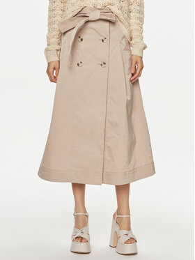 MAX&Co. MAX&Co. Trapézová sukně Agiato 24161010 Béžová Regular Fit
