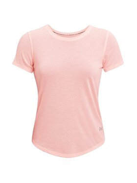 Under Armour Under Armour T-Shirt Under Armour Streaker Run Short Sleeve Różowy Regular Fit