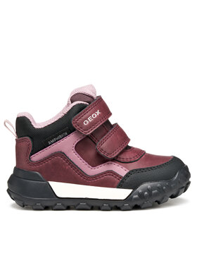Geox Geox Sněhule B Trekkyup B Ab B566MB 0MEFU C7329 M Bordó