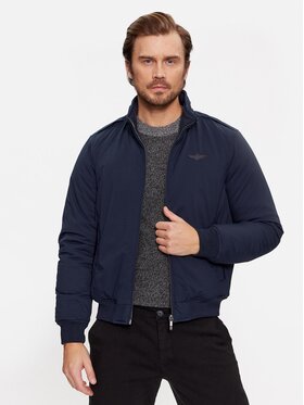 Aeronautica Militare Aeronautica Militare Prechodná bunda 232AB2100CT3156 Tmavomodrá Regular Fit