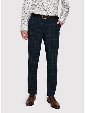 Pako Lorente Pako Lorente Spodnie garniturowe P23SF-6G-001 Granatowy Slim Fit
