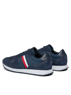 Tommy Hilfiger Superge Runner Evo Mix Ess FM0FM04886 Mornarsko Modra