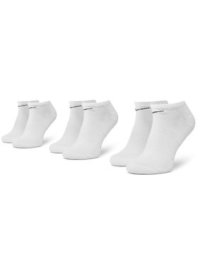 Nike Nike Sada 3 párů nízkých ponožek unisex SX7673 100 Bílá