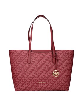 Michael Kors Michael Kors Torebka Red Fabric Shoulder Czerwony