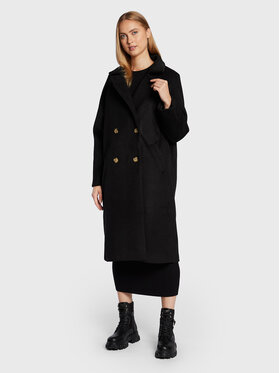 Glamorous Glamorous Prechodný kabát KA6826A Čierna Regular Fit