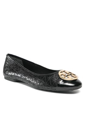 Tory Burch Tory Burch Балеринки Claire Quilted Ballet 150824 Черен