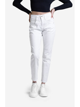 RJ Rocks Jeans RJ Rocks Jeans Jeansy ELENA Biały Relaxed Fit