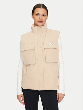 Guess Guess Безрукавка Aurelie V4YL00 WG982 Бежевий Regular Fit
