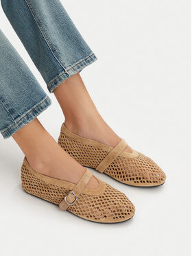 Badura Badura Baleríny EO-AISHA-LT516-207 Tmavě béžová