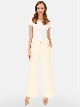 L’AF L’AF Jeansy Kamea Beżowy Wide Leg