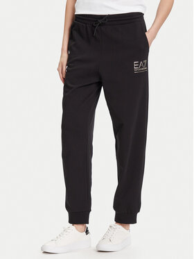 EA7 Emporio Armani EA7 Emporio Armani Spodnie dresowe 7W000418 AF12473 MC021 Czarny Regular Fit