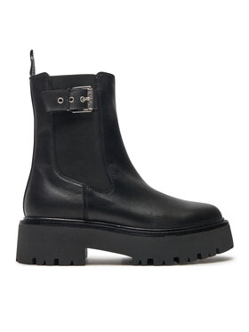KARL LAGERFELD KARL LAGERFELD Jātnieku stila puszābaki KL43460 Melns