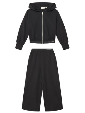 Calvin Klein Jeans Calvin Klein Jeans Спортивний костюм Logo Tape IG0IG02817 D Чорний Regular Fit