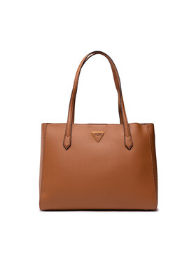 Guess Guess Kabelka Downtown Chic Turnlock Tote HWVB83 85230 Hnedá