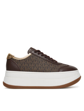 MICHAEL Michael Kors MICHAEL Michael Kors Sneakersy Hayes 43T5HYFS2L Brązowy