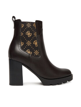 Guess Guess Polokozačky FLFNLL ELE10 Hnědá