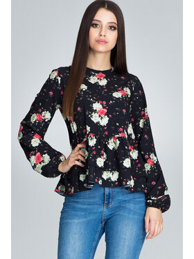 FIGL FIGL Bluzka M594 Kolorowy Regular Fit