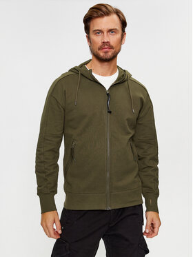 C.P. Company C.P. Company Mikina 15CMSS082A 005086W Zelená Regular Fit