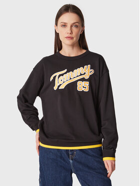 Tommy Jeans Tommy Jeans Суитшърт DW0DW14861 Черен Relaxed Fit